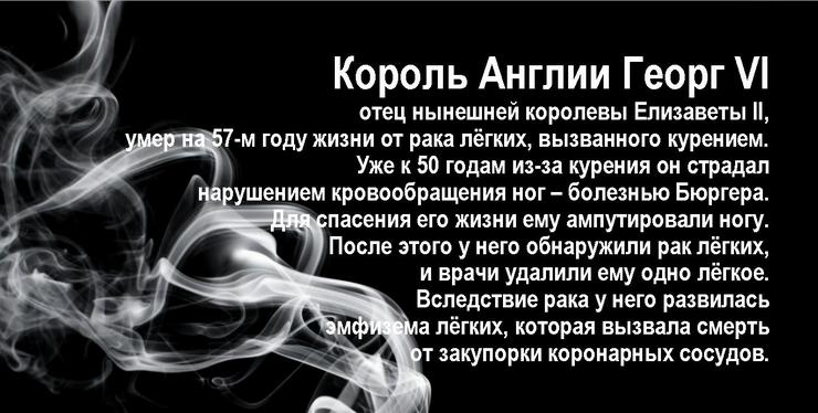 вред курения 