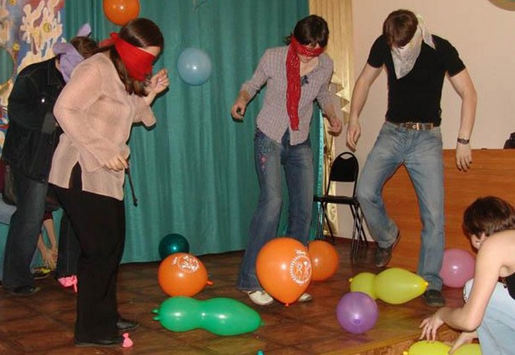 игры с воздушными шарами